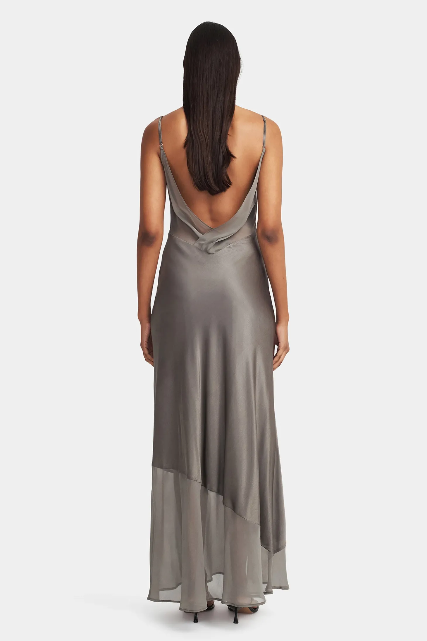 Aggie Slip Dress Dusty Olive