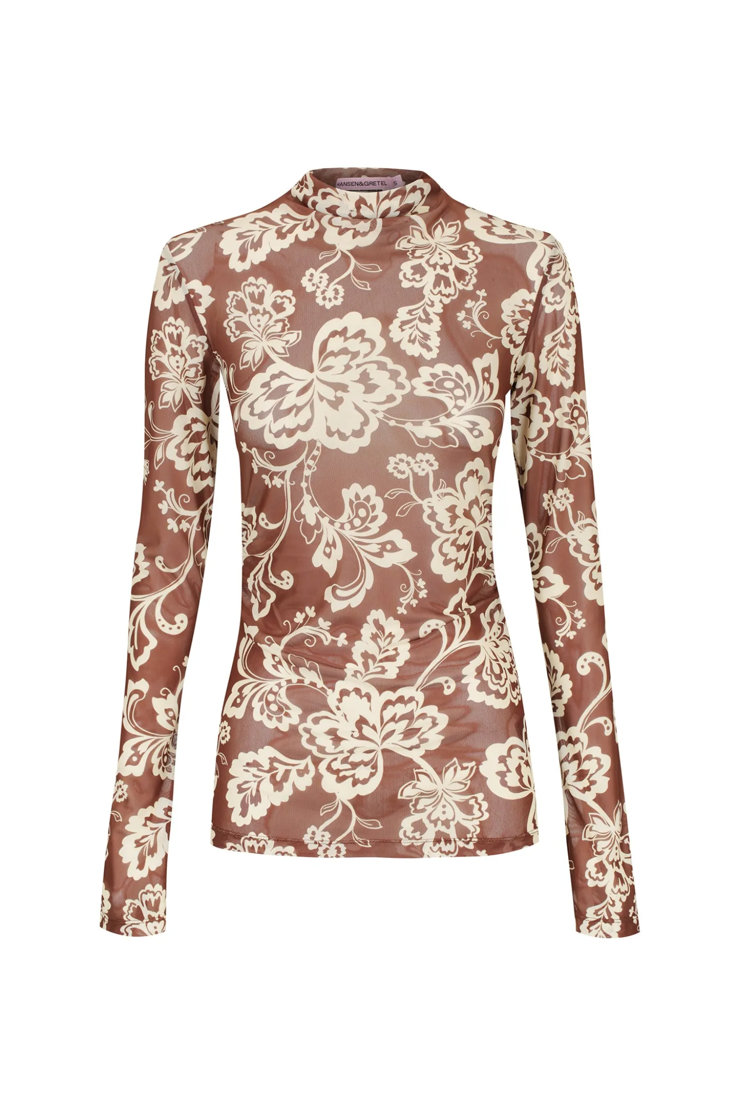 Aire Top Chocolate Floral