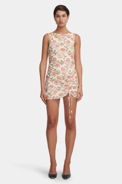 Alba Mini Dress Cream Wallpaper
