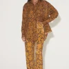 Alida Pant Cocoa Leaf