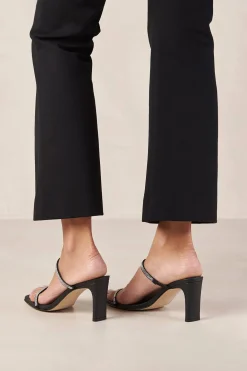 Alohas Cannes Heel Glow Black