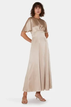 Amber Dress Almond