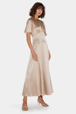 Amber Dress Almond