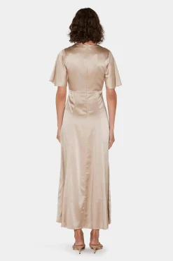 Amber Dress Almond