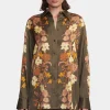Ambrose Shirt Moss Floral