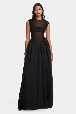 Anya Gown Black