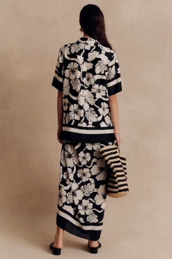 Aster Shirt Tropical Ink