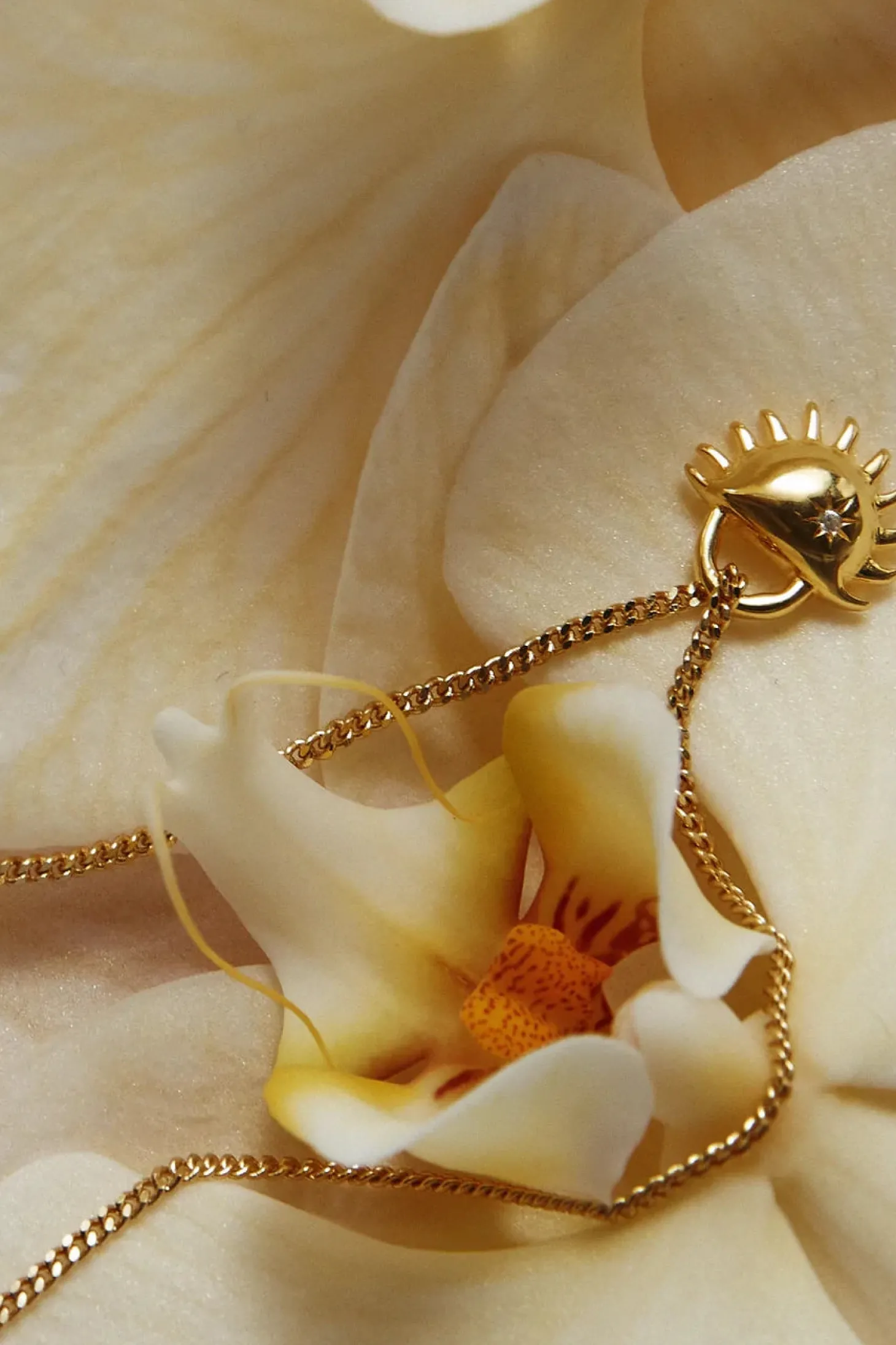 Bebe Solida Charm Penant Gold