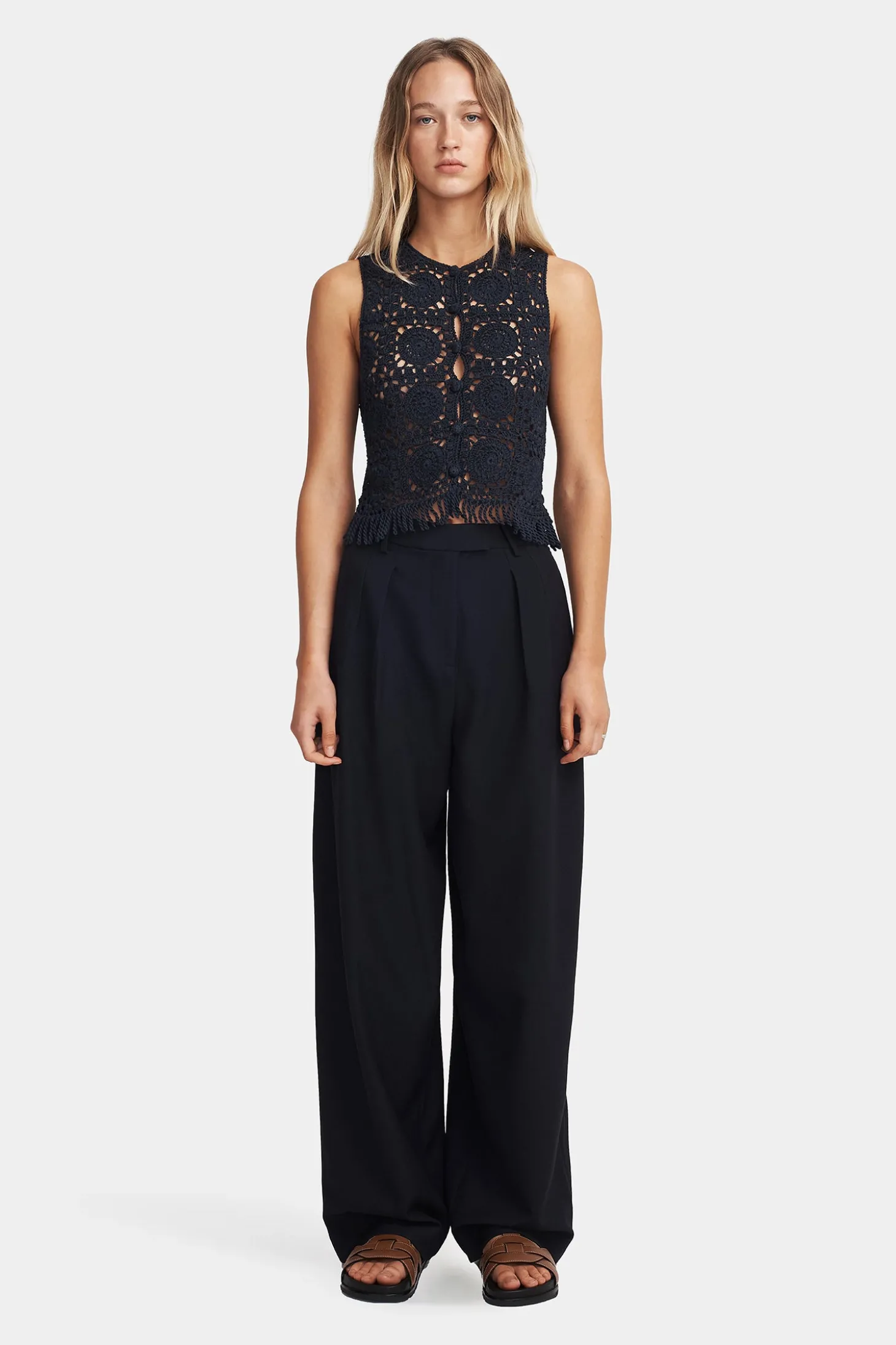 Brady Suit Pant Navy