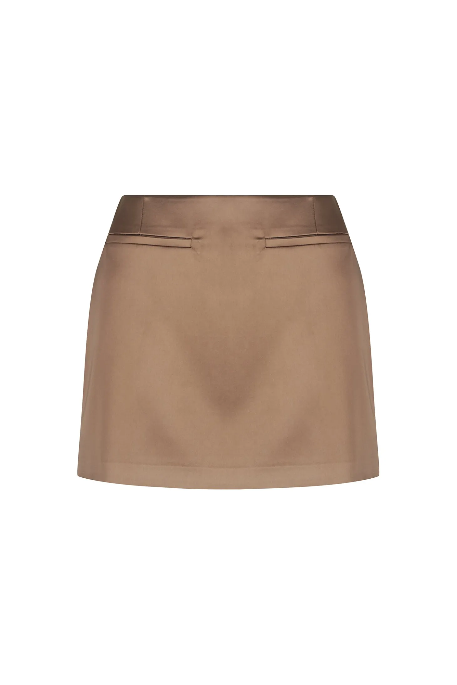 Bridget Micro Mini Skirt Ash Brown