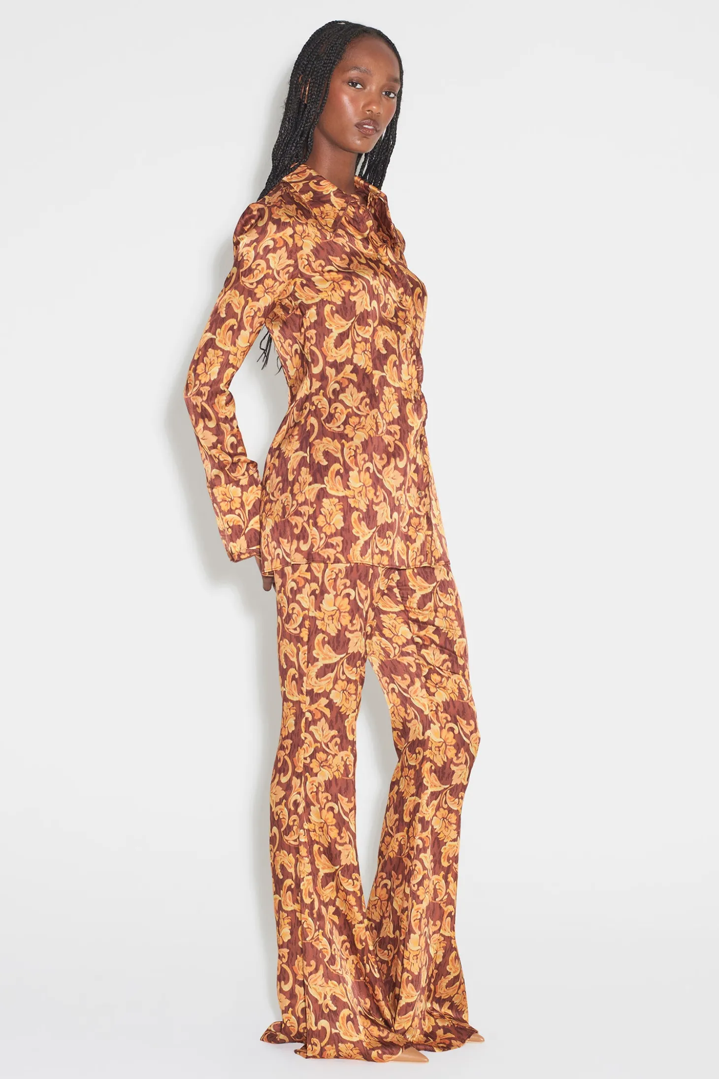 Cairo Shirt Paisley Rain