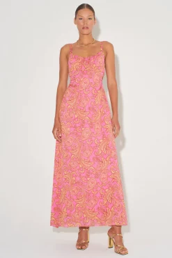 Carlos Dress Pink Spice
