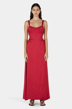 Carlos Dress Samba Red