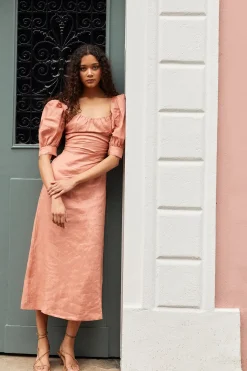 Chelsea Midi Dress Terra