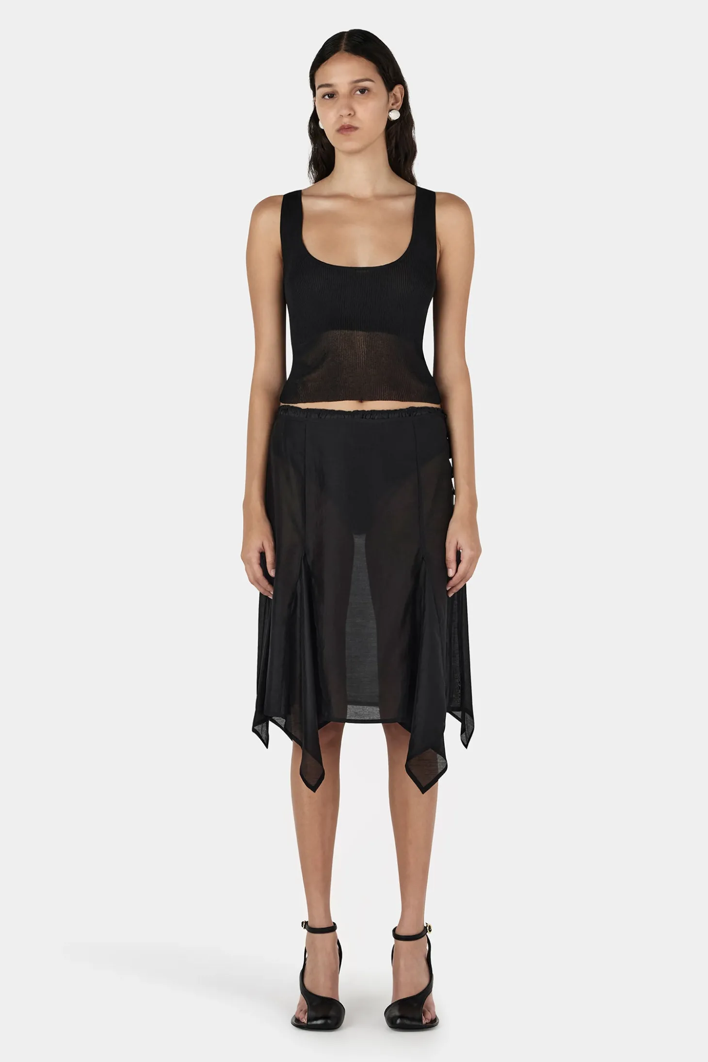 Chivonne Knit Top Black