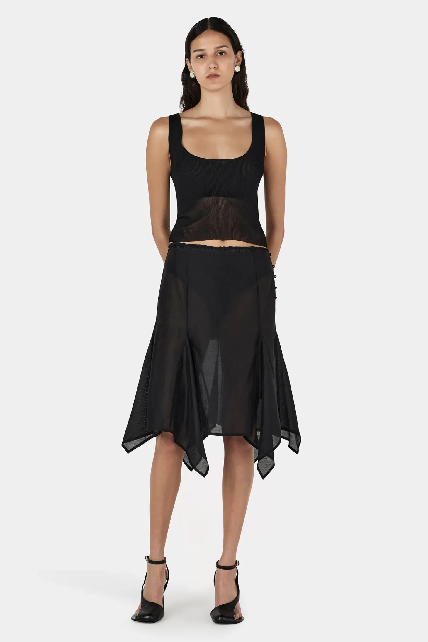 Chivonne Knit Top Black