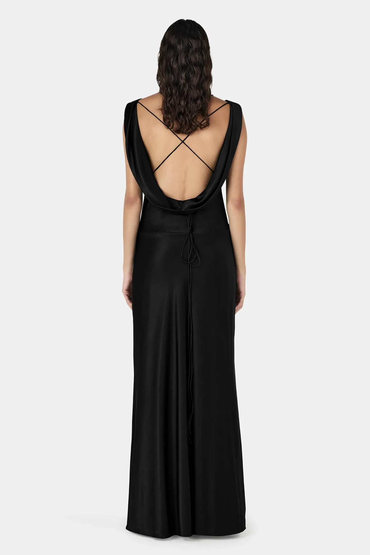 Clara Bias Dress Black