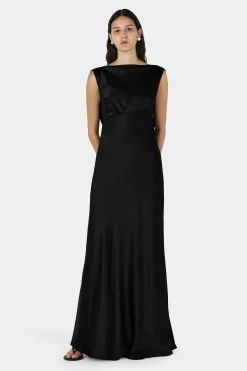 Clara Bias Dress Black