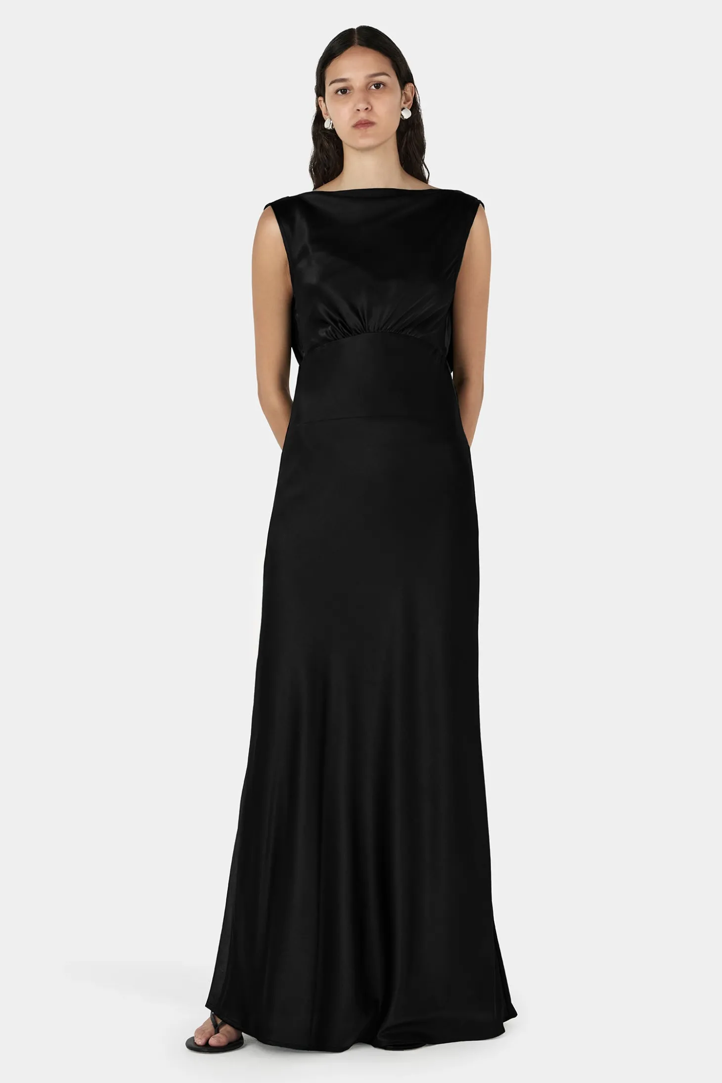 Clara Bias Dress Black