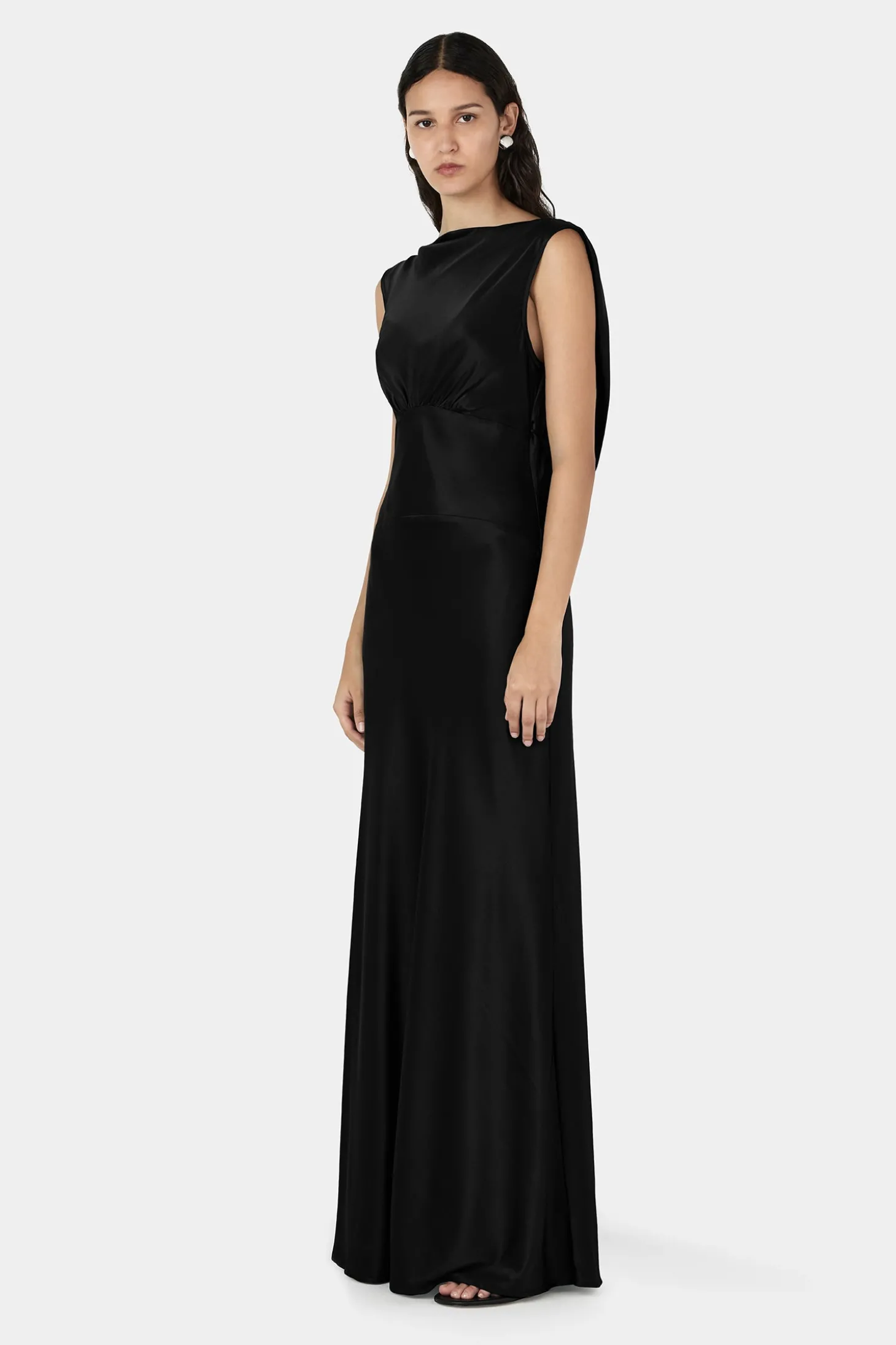 Clara Bias Dress Black