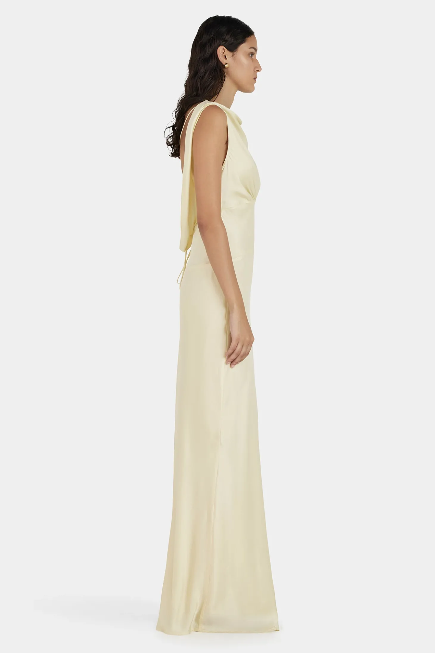 Clara Bias Dress Butter