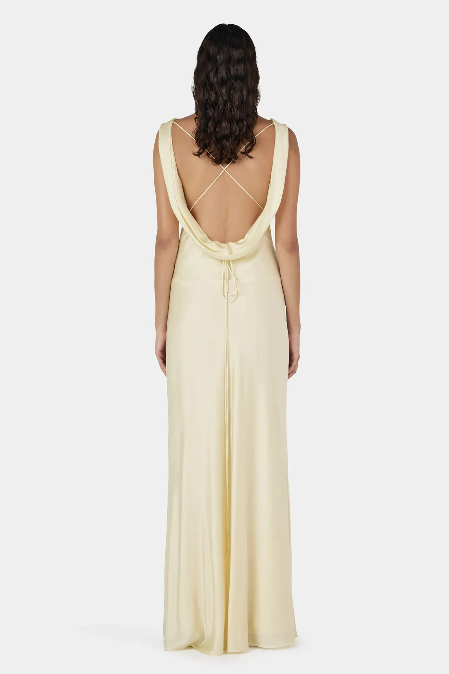 Clara Bias Dress Butter