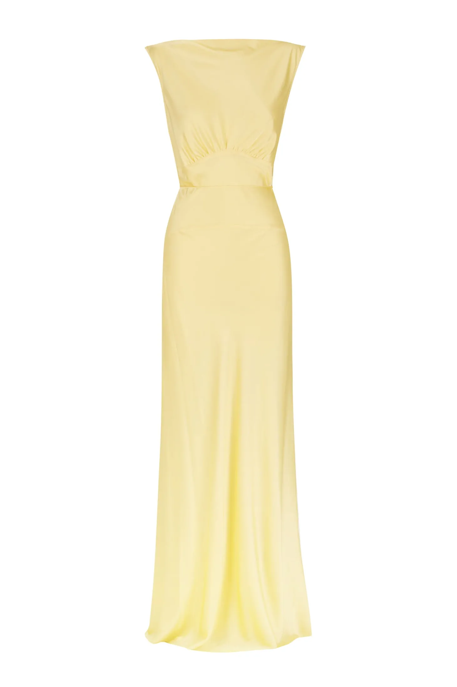 Clara Bias Dress Butter