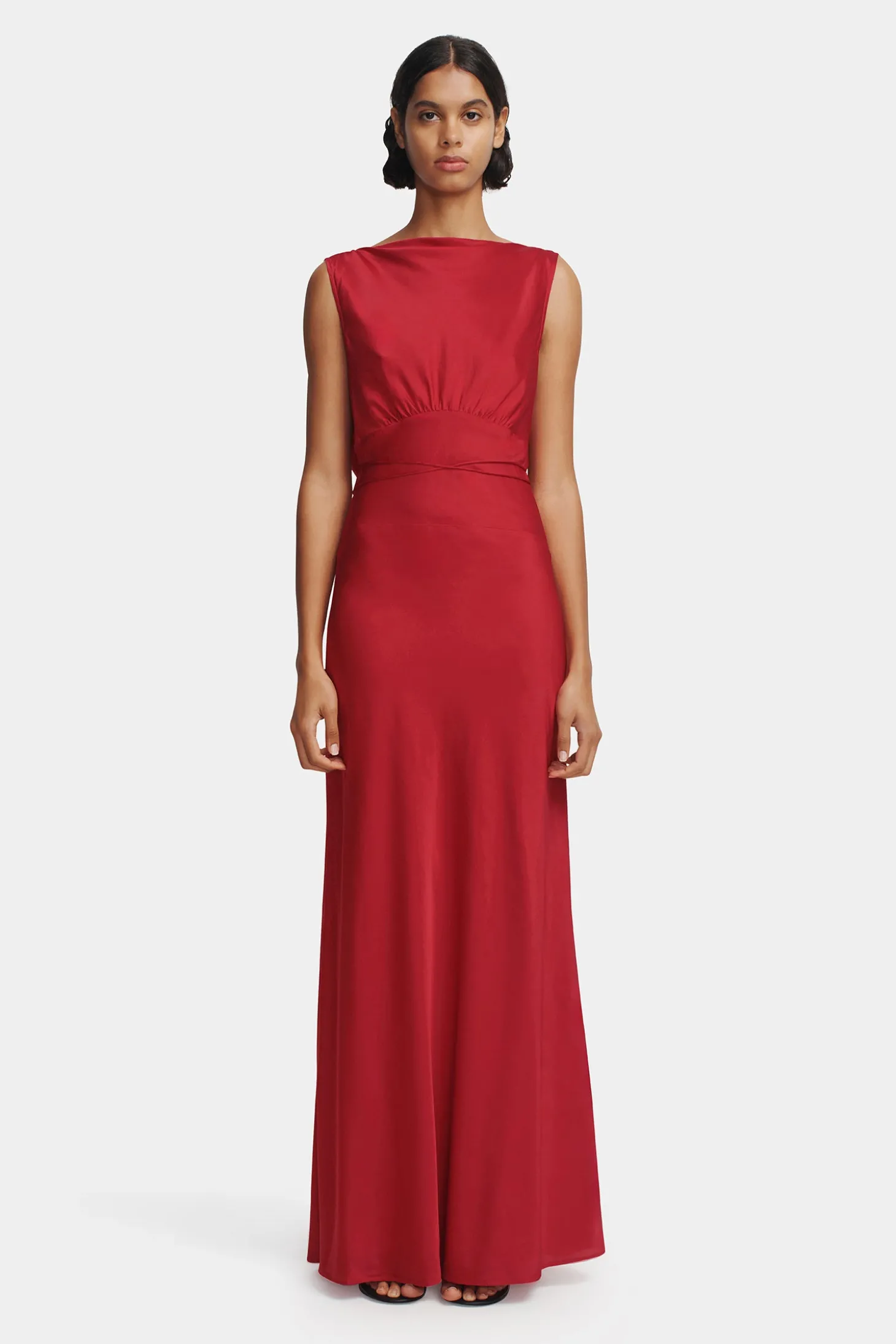 Clara Maxi Dress Samba Red