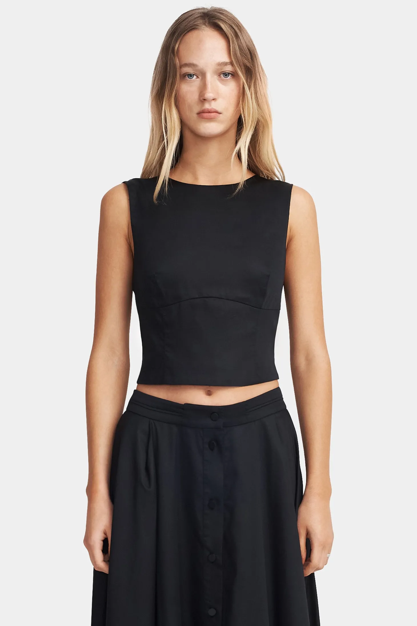 Clementine Bodice Black