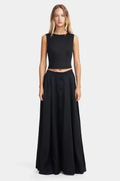 Clementine Bodice Black