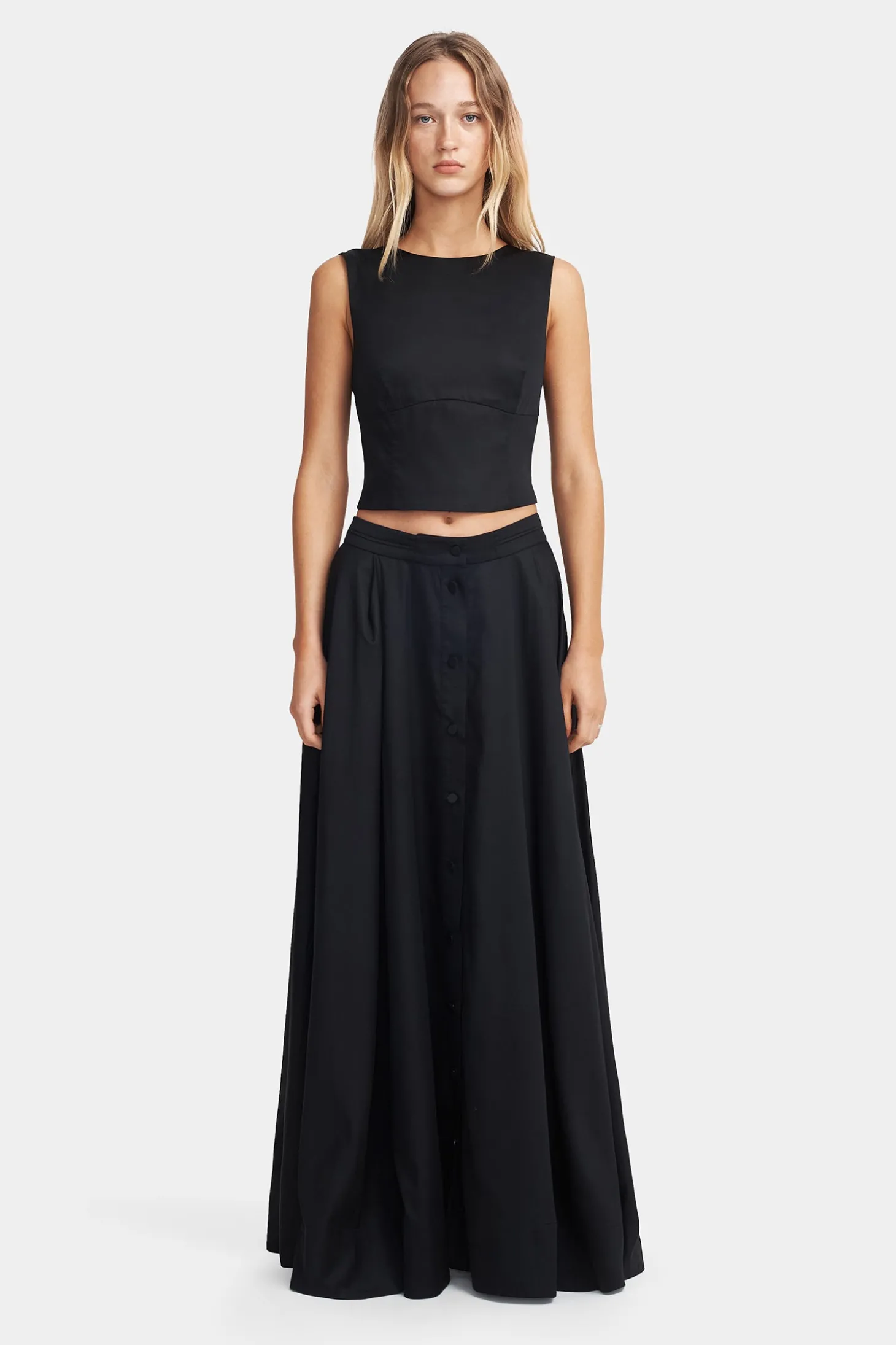 Clementine Bodice Black
