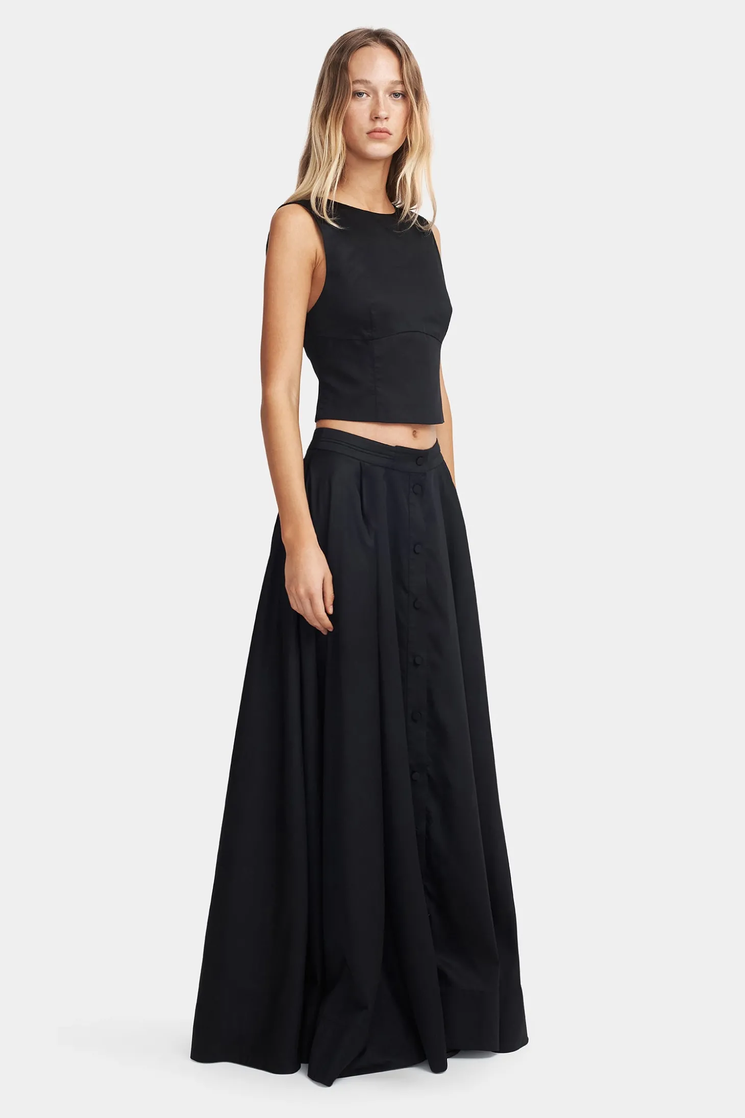 Clementine Bodice Black
