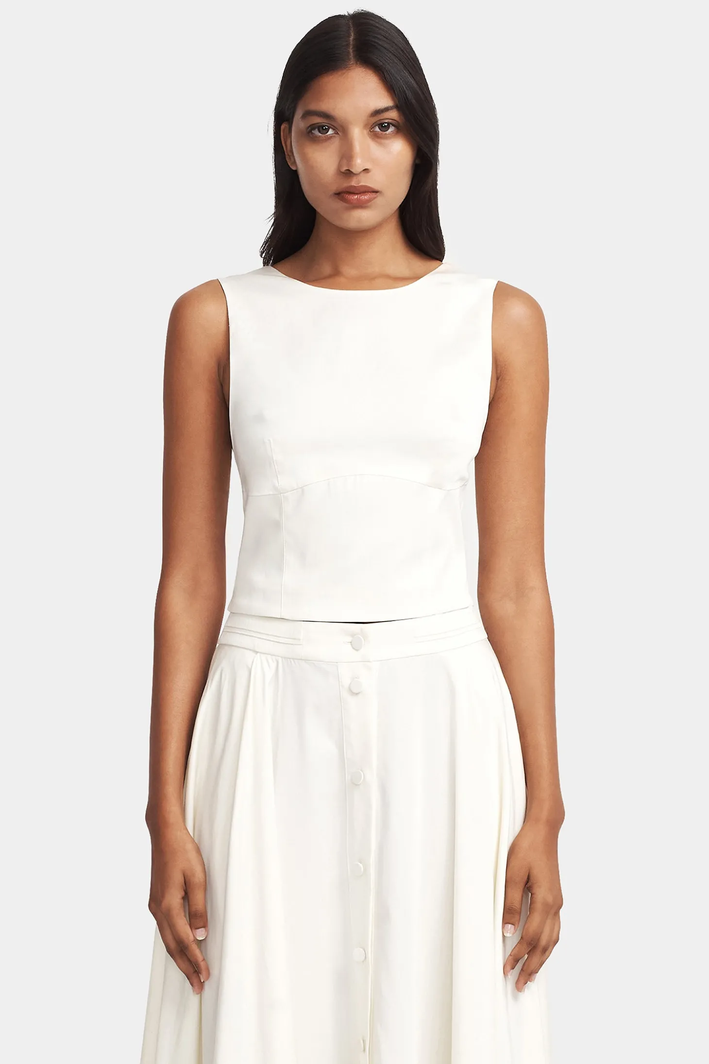 Clementine Bodice Ecru