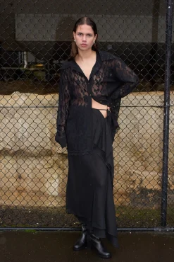 Cleopatra Midi Skirt Black