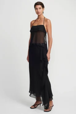 Cleopatra Midi Skirt Black