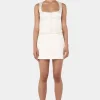 Cynthia Mini Skirt Bone