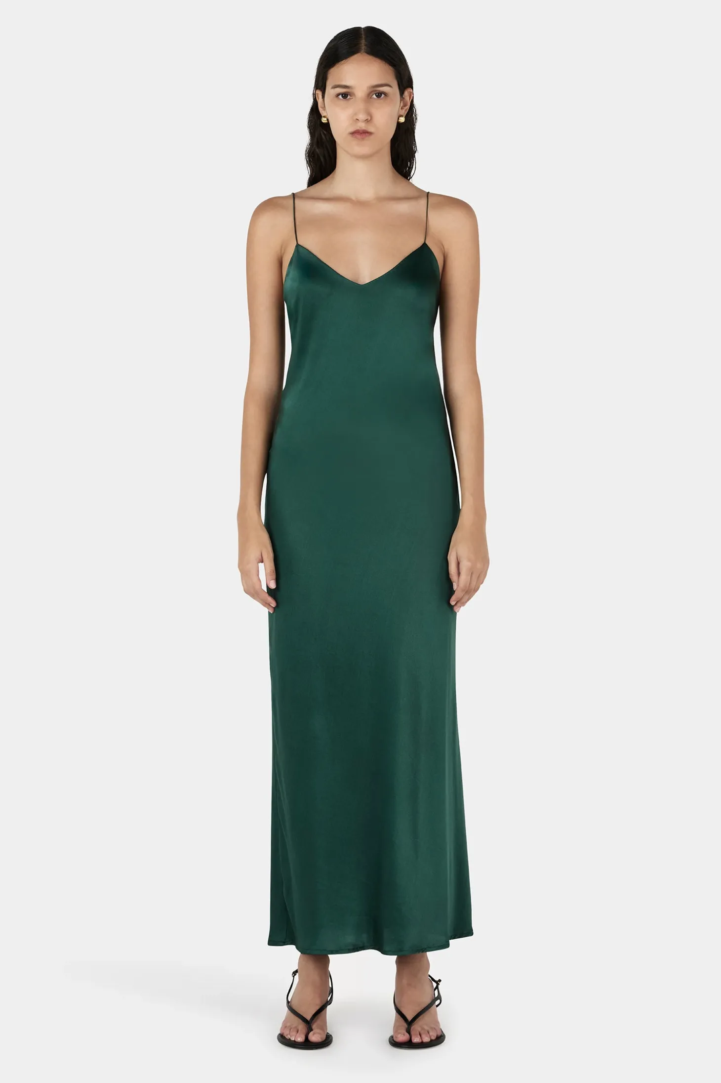 Dana Dress Pine Green