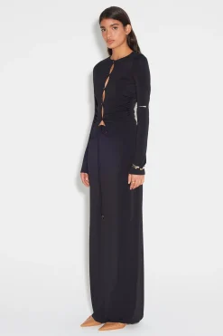 Eileen Jersey Top Black