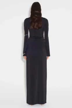 Eileen Jersey Top Black
