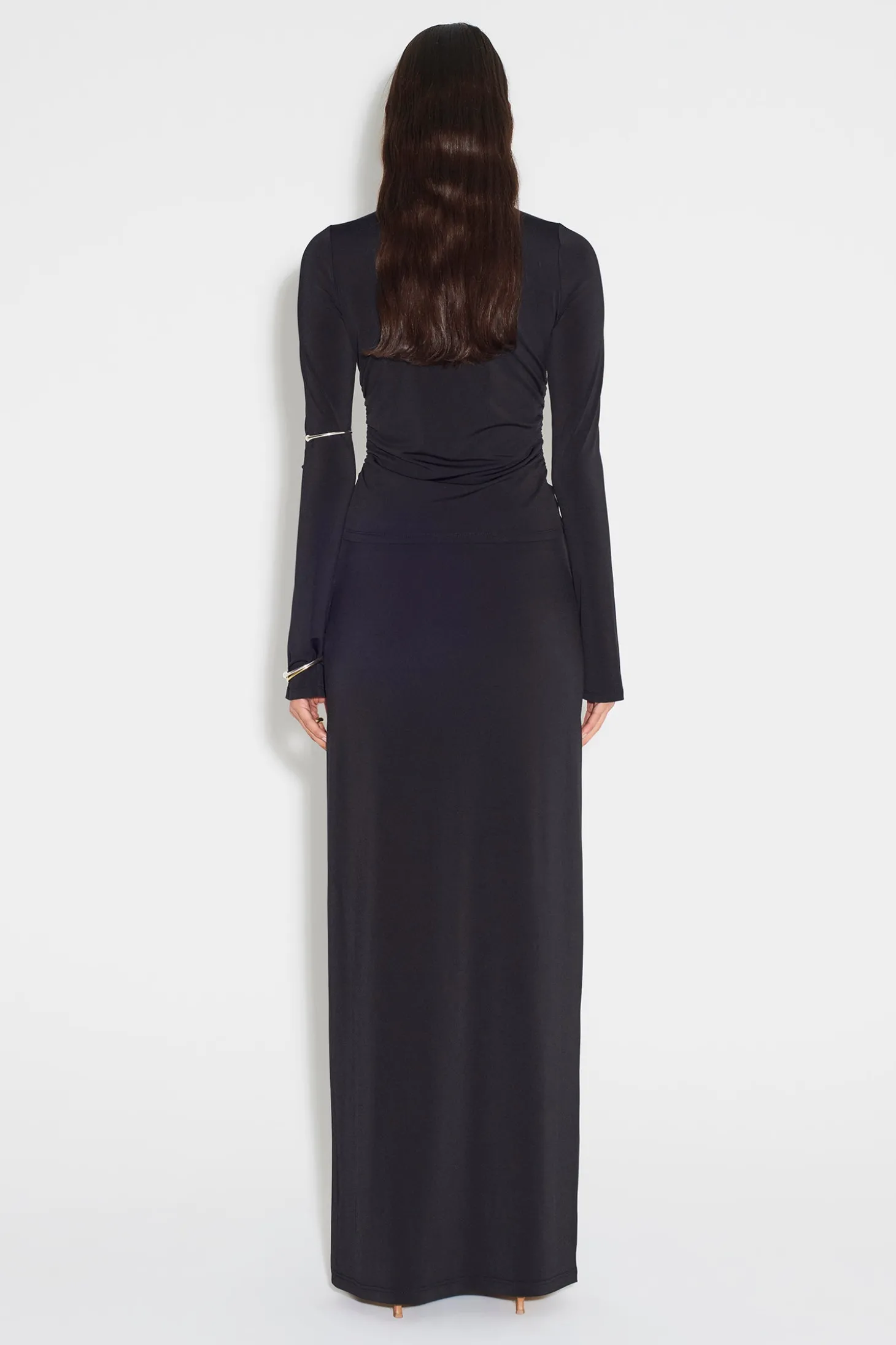 Eileen Jersey Top Black