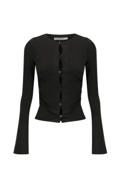Eileen Jersey Top Black