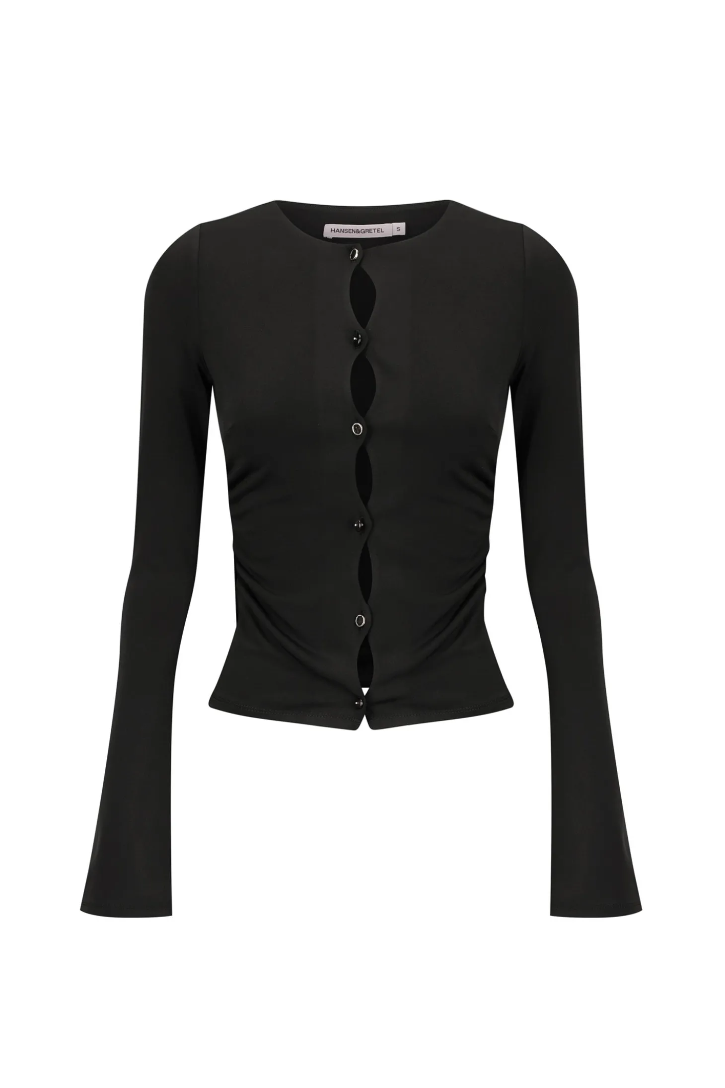 Eileen Jersey Top Black