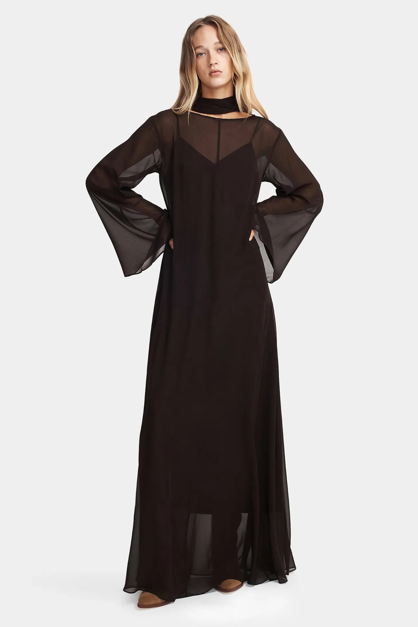 Elaine Maxi Dress Cedarwood