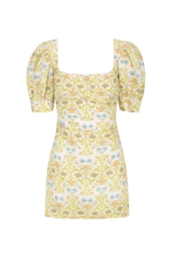 Ellie Mini Dress Ivory Dahlia