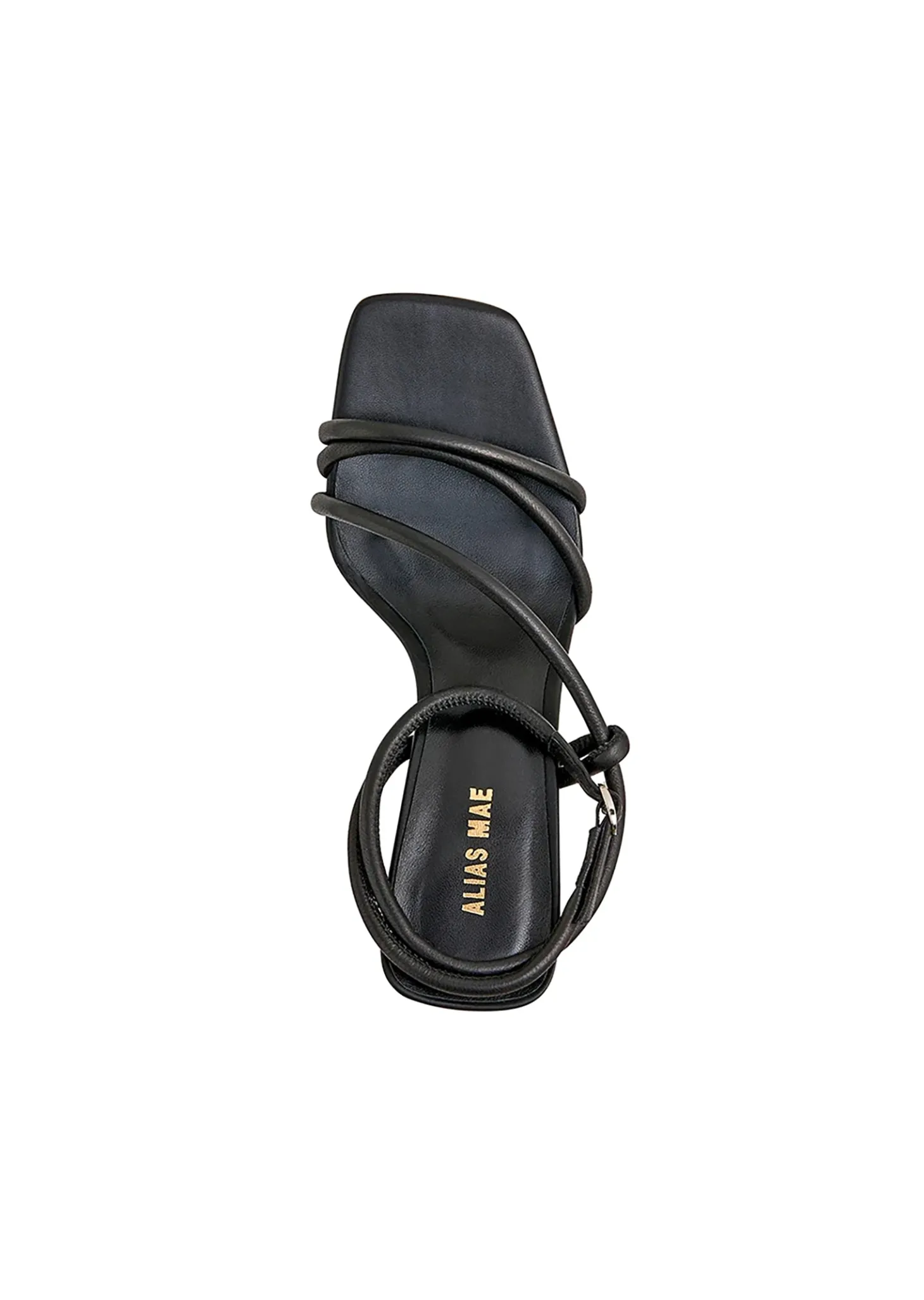 Ember Heel Black Leather