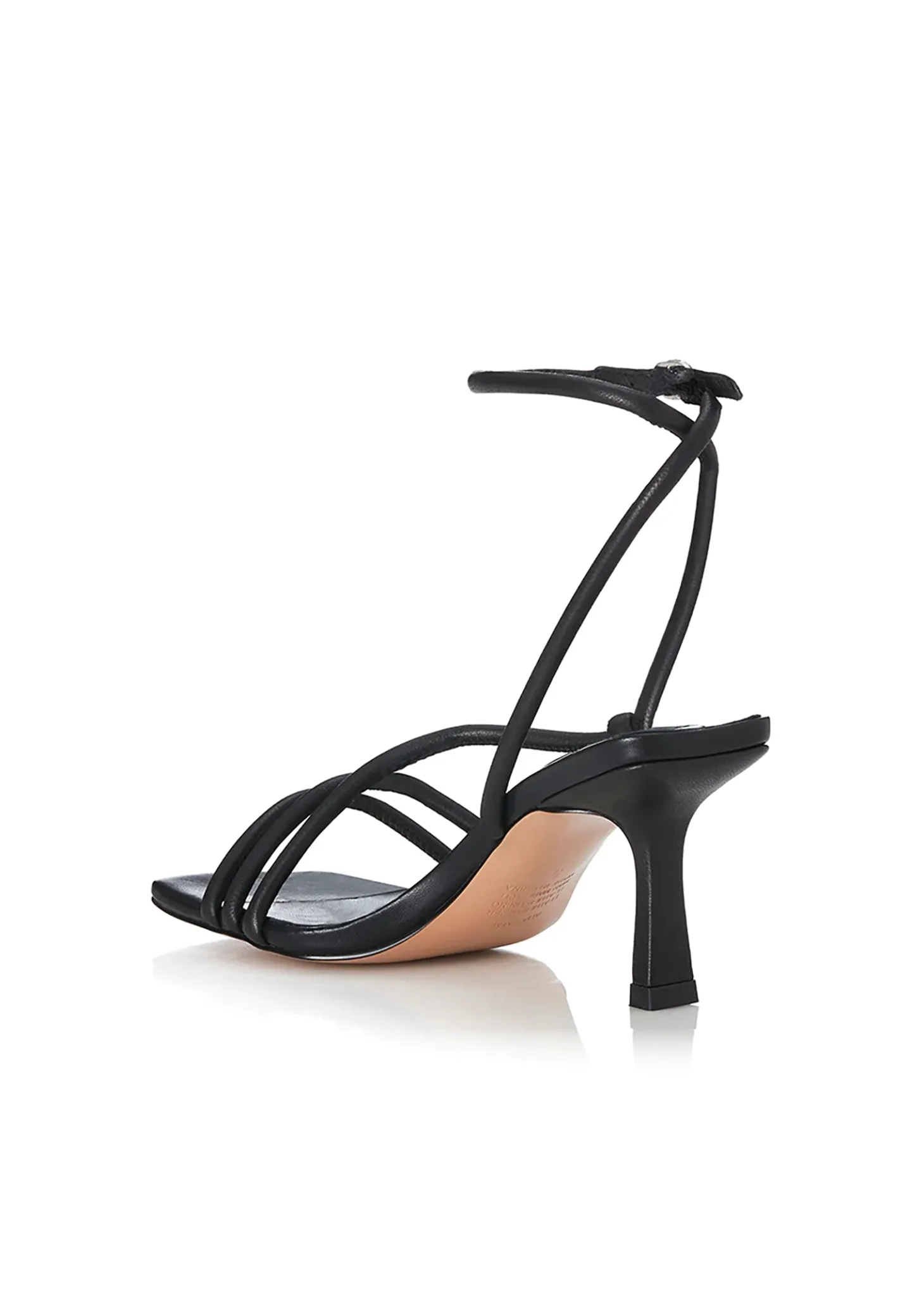 Ember Heel Black Leather