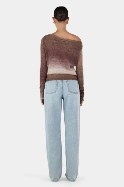 Emmy Knit Top Mocha Marle