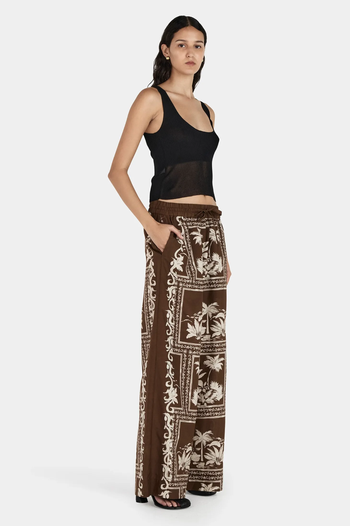 Empress Pant Paradiso Print