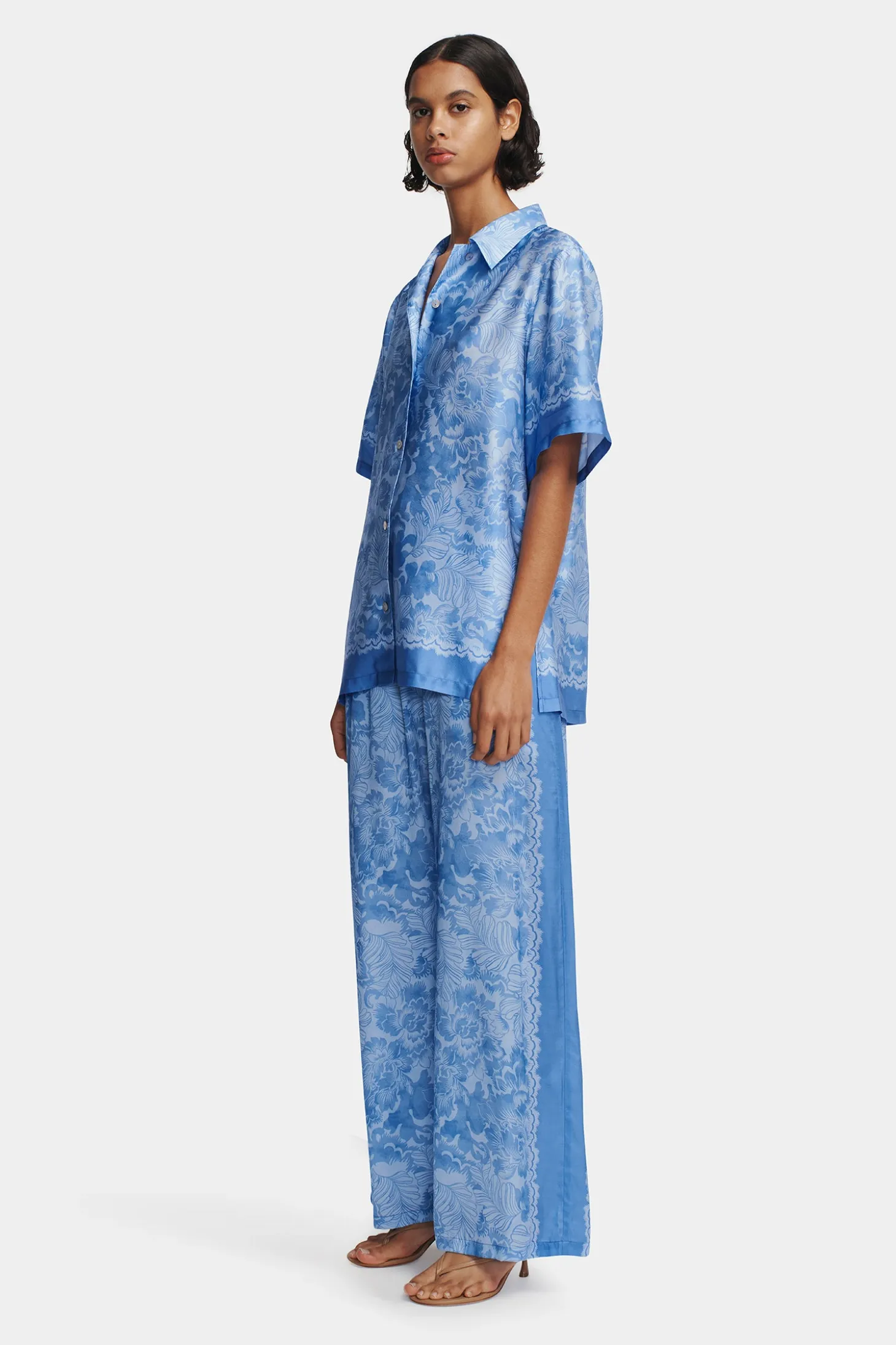 Empress Relaxed Pant Blue Crush