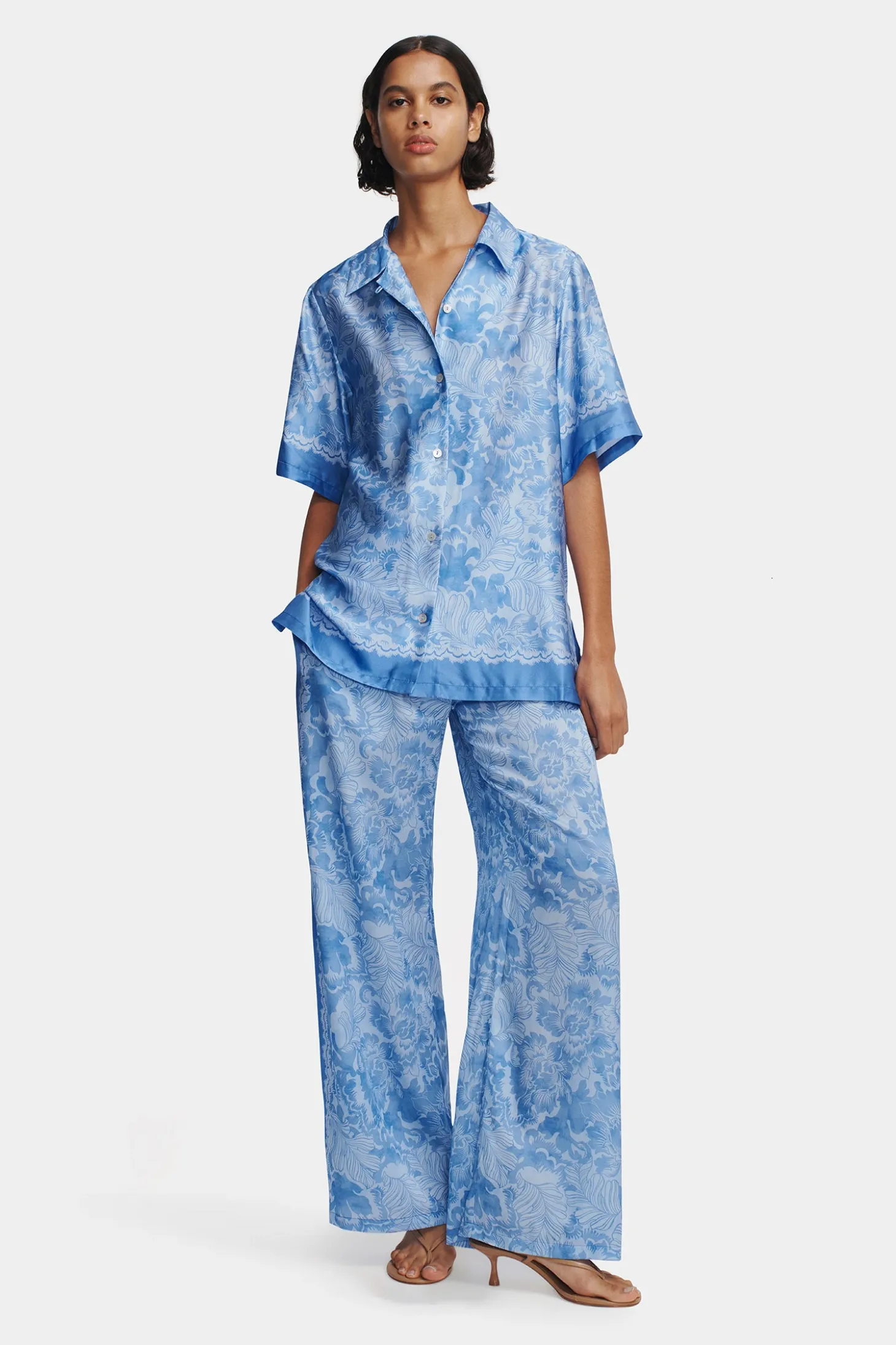 Empress Relaxed Pant Blue Crush